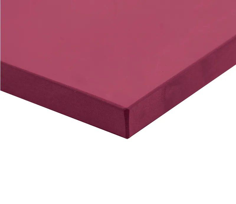 Fitness Mad EVA Foam Half Yoga Block Burgundy-3